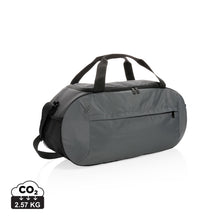 Carica l&#39;immagine nel visualizzatore di Gallery, borsoni e sacche sportive da personalizzare in rpet, rpet colore carbon-fossile_grigio 121742431 DET01
