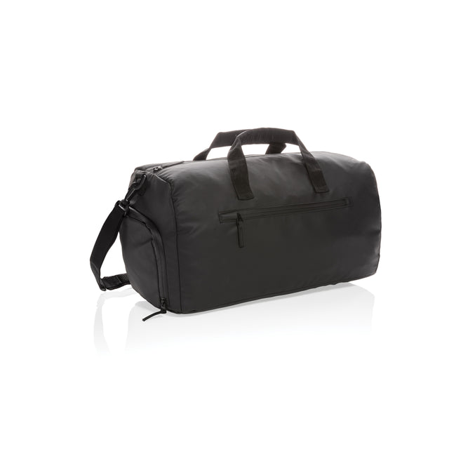 borsoni da viaggio personalizzati in poliestere, poliestere colore nero_nero 121742433 VAR01