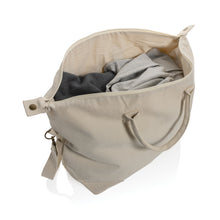 Carica l&#39;immagine nel visualizzatore di Gallery, borsoni da viaggio da personalizzare in canapa riciclato colore off-white_bianco 121742434 DET03
