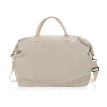 Carica l&#39;immagine nel visualizzatore di Gallery, borsoni da viaggio da personalizzare in canapa riciclato colore off-white_bianco 121742434 DET04
