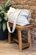 Carica l&#39;immagine nel visualizzatore di Gallery, borsoni da viaggio da personalizzare in canapa riciclato colore off-white_bianco 121742434 DET08
