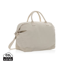 Carica l&#39;immagine nel visualizzatore di Gallery, borsoni da viaggio da personalizzare in canapa riciclato colore off-white_bianco 121742434 DET01
