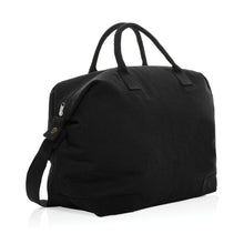 Carica l&#39;immagine nel visualizzatore di Gallery, borsoni da viaggio personalizzati in canapa riciclato colore nero_nero 121742434 VAR01
