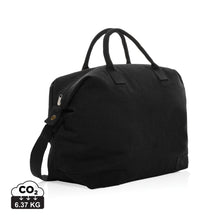 Carica l&#39;immagine nel visualizzatore di Gallery, borsoni da viaggio personalizzati in canapa riciclato colore nero_nero 121742434 DET01
