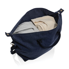 Carica l&#39;immagine nel visualizzatore di Gallery, borsoni da viaggio personalizzati in canapa riciclato colore blu-navy_blu 121742434 DET03
