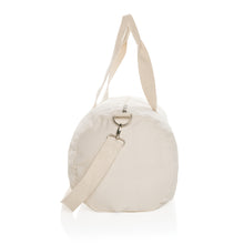 Carica l&#39;immagine nel visualizzatore di Gallery, borsoni da viaggio da personalizzare in canapa riciclato colore off-white_bianco 121742436 DET04

