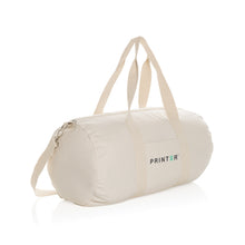 Carica l&#39;immagine nel visualizzatore di Gallery, borsoni da viaggio da personalizzare in canapa riciclato colore off-white_bianco 121742436 DET06
