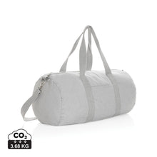 Carica l&#39;immagine nel visualizzatore di Gallery, borsoni da viaggio da personalizzare in canapa riciclato colore grigio_grigio 121742436 DET01
