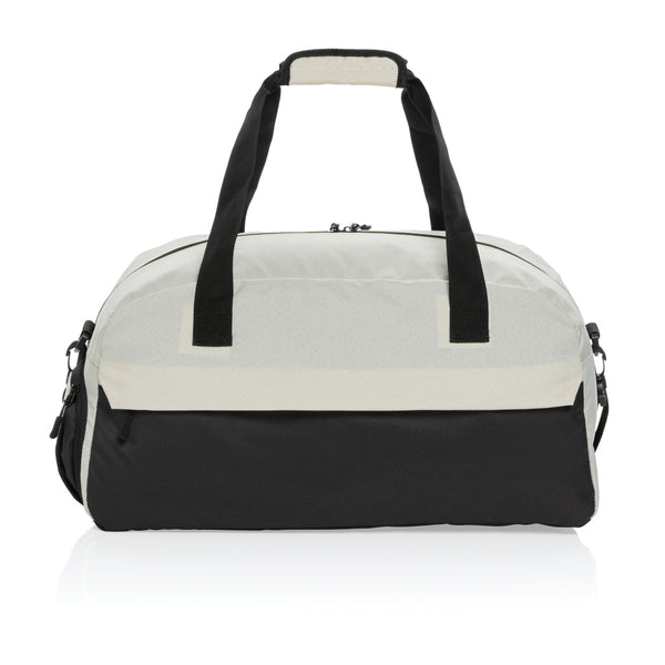 Carica l&#39;immagine nel visualizzatore di Gallery, borsoni da viaggio da personalizzare in rpet, rpet colore off-white_bianco 121742437 DET09
