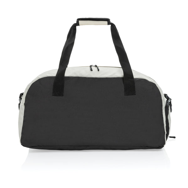 Carica l&#39;immagine nel visualizzatore di Gallery, borsoni da viaggio da personalizzare in rpet, rpet colore off-white_bianco 121742437 DET09
