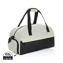 Carica l&#39;immagine nel visualizzatore di Gallery, borsoni da viaggio da personalizzare in rpet, rpet colore off-white_bianco 121742437 DET01
