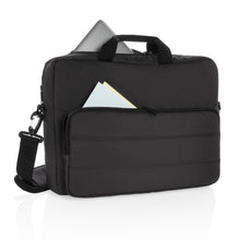 Carica l&#39;immagine nel visualizzatore di Gallery, borse porta PC e documenti personalizzate in rpet, pu colore nero_nero 121744721 DET03
