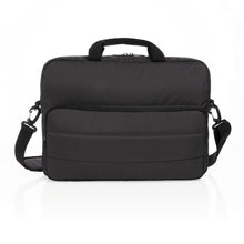 Carica l&#39;immagine nel visualizzatore di Gallery, borse porta PC e documenti personalizzate in rpet, pu colore nero_nero 121744721 DET04
