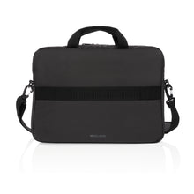 Carica l&#39;immagine nel visualizzatore di Gallery, borse porta PC e documenti personalizzate in rpet, pu colore nero_nero 121744721 DET05
