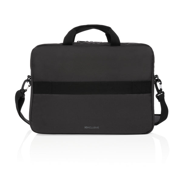 Carica l&#39;immagine nel visualizzatore di Gallery, borse porta PC e documenti personalizzate in rpet, pu colore nero_nero 121744721 DET09
