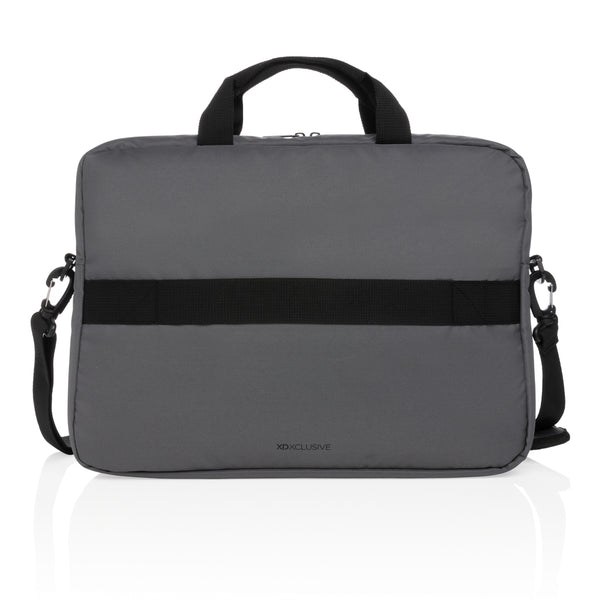 Carica l&#39;immagine nel visualizzatore di Gallery, borse porta PC e documenti personalizzate in rpet, pu colore carbon-fossile_grigio 121744721 DET09

