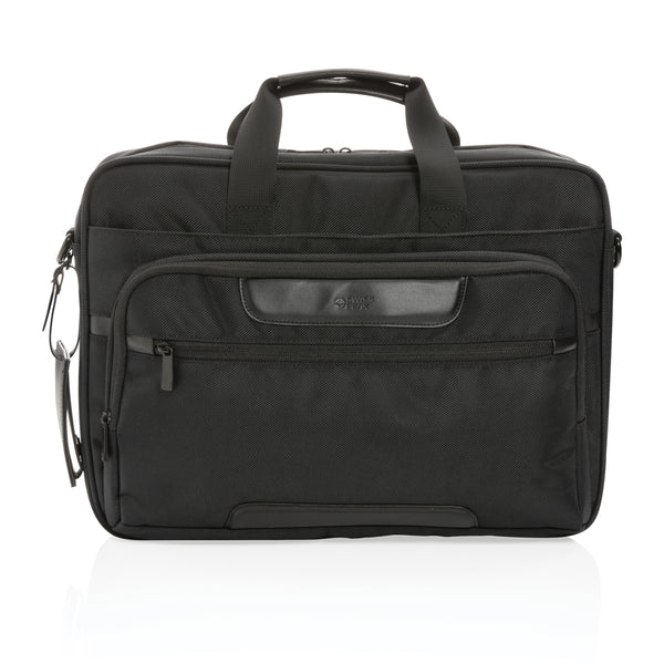 Carica l&#39;immagine nel visualizzatore di Gallery, borse porta PC e documenti personalizzate in rpet, rpet colore nero_nero 121744927 DET09
