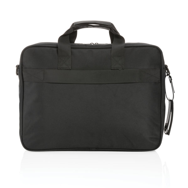 Carica l&#39;immagine nel visualizzatore di Gallery, borse porta PC e documenti personalizzate in rpet, rpet colore nero_nero 121744927 DET09
