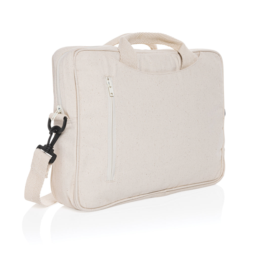 borse porta PC e documenti da personalizzare in cotone riciclato colore off-white_bianco 121744928 VAR04