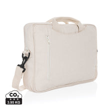 Carica l&#39;immagine nel visualizzatore di Gallery, borse porta PC e documenti da personalizzare in cotone riciclato colore off-white_bianco 121744928 DET01
