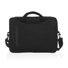 Carica l&#39;immagine nel visualizzatore di Gallery, borse porta PC e documenti personalizzate in cotone riciclato colore nero_nero 121744928 DET03
