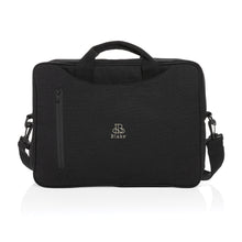 Carica l&#39;immagine nel visualizzatore di Gallery, borse porta PC e documenti personalizzate in cotone riciclato colore nero_nero 121744928 DET06

