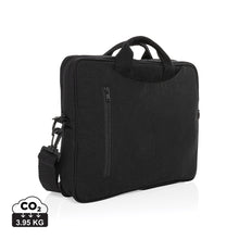 Carica l&#39;immagine nel visualizzatore di Gallery, borse porta PC e documenti personalizzate in cotone riciclato colore nero_nero 121744928 DET01
