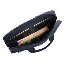 Carica l&#39;immagine nel visualizzatore di Gallery, borse porta PC e documenti personalizzate in cotone riciclato colore blu-navy_blu 121744928 DET05
