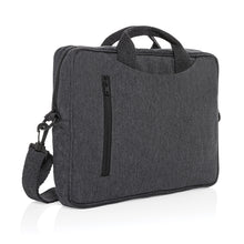 Carica l&#39;immagine nel visualizzatore di Gallery, borse porta PC e documenti personalizzate in cotone riciclato colore carbon-fossile_grigio 121744928 VAR03
