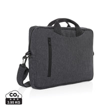 Carica l&#39;immagine nel visualizzatore di Gallery, borse porta PC e documenti personalizzate in cotone riciclato colore carbon-fossile_grigio 121744928 DET01
