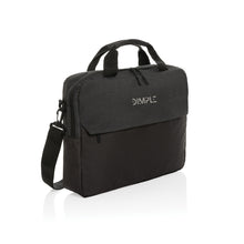 Carica l&#39;immagine nel visualizzatore di Gallery, borse porta PC e documenti personalizzate in rpet, rpet colore nero_nero 121744934 DET07
