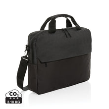 Carica l&#39;immagine nel visualizzatore di Gallery, borse porta PC e documenti personalizzate in rpet, rpet colore nero_nero 121744934 DET01
