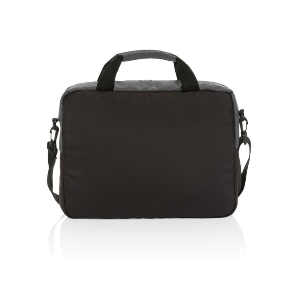 Carica l&#39;immagine nel visualizzatore di Gallery, borse porta PC e documenti personalizzate in rpet, rpet colore grigio_grigio 121744934 DET08
