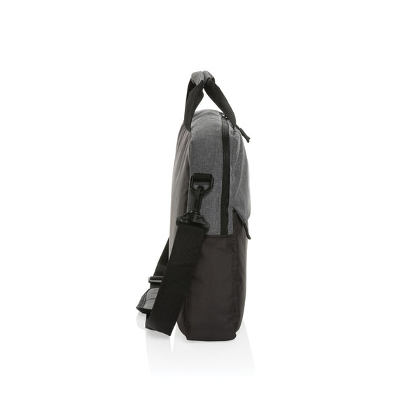 Carica l&#39;immagine nel visualizzatore di Gallery, borse porta PC e documenti personalizzate in rpet, rpet colore grigio_grigio 121744934 DET08
