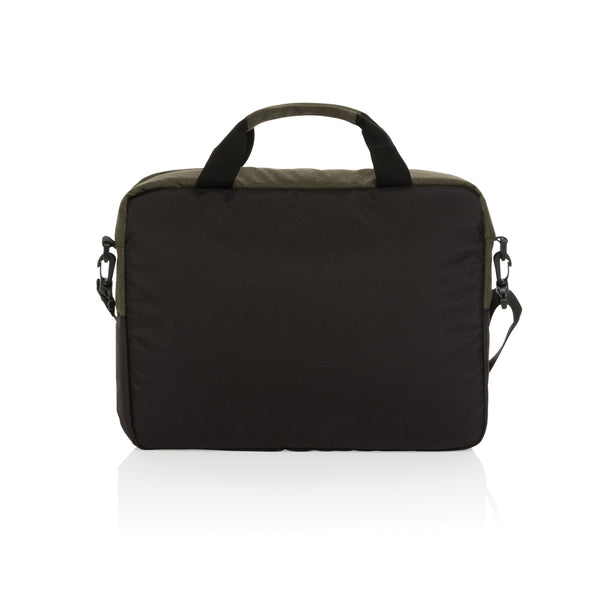 Carica l&#39;immagine nel visualizzatore di Gallery, borse porta PC e documenti personalizzate in rpet, rpet colore verde_verde 121744934 DET08
