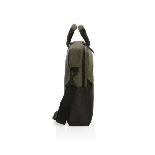 Carica l&#39;immagine nel visualizzatore di Gallery, borse porta PC e documenti personalizzate in rpet, rpet colore verde_verde 121744934 DET08
