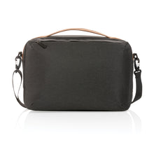 Carica l&#39;immagine nel visualizzatore di Gallery, borse porta PC e documenti personalizzate in rpet, rpet colore nero_nero 121744935 DET03
