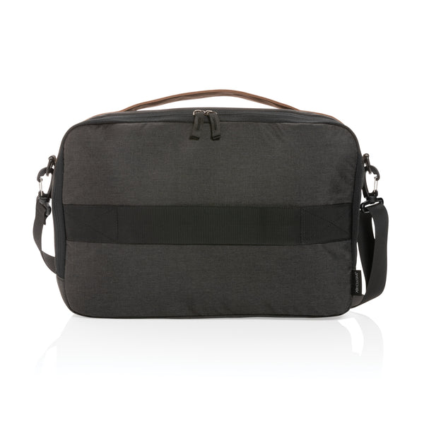 Carica l&#39;immagine nel visualizzatore di Gallery, borse porta PC e documenti personalizzate in rpet, rpet colore nero_nero 121744935 DET09
