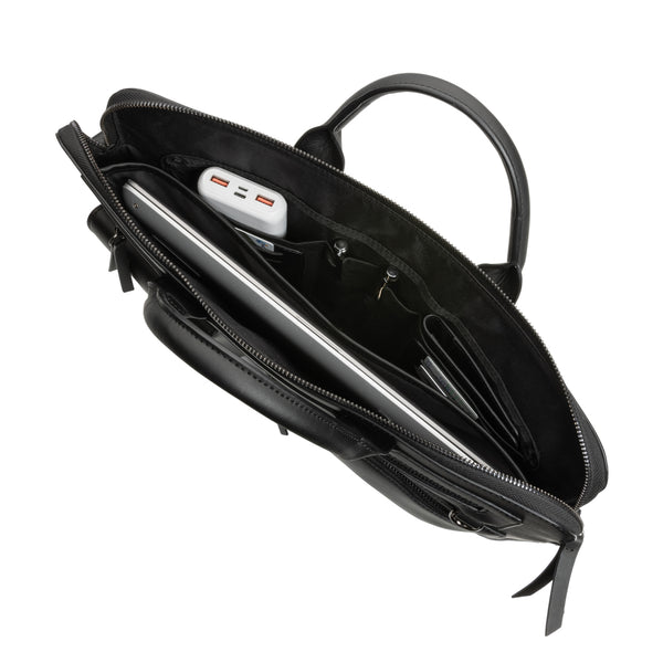 Carica l&#39;immagine nel visualizzatore di Gallery, borse porta PC e documenti personalizzate in pu riciclato colore nero_nero 121744936 DET08
