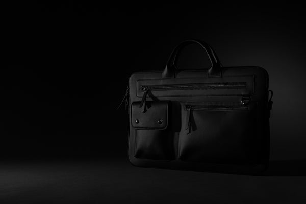 Carica l&#39;immagine nel visualizzatore di Gallery, borse porta PC e documenti personalizzate in pu riciclato colore nero_nero 121744936 DET08
