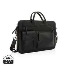 Carica l&#39;immagine nel visualizzatore di Gallery, borse porta PC e documenti personalizzate in pu riciclato colore nero_nero 121744936 DET01
