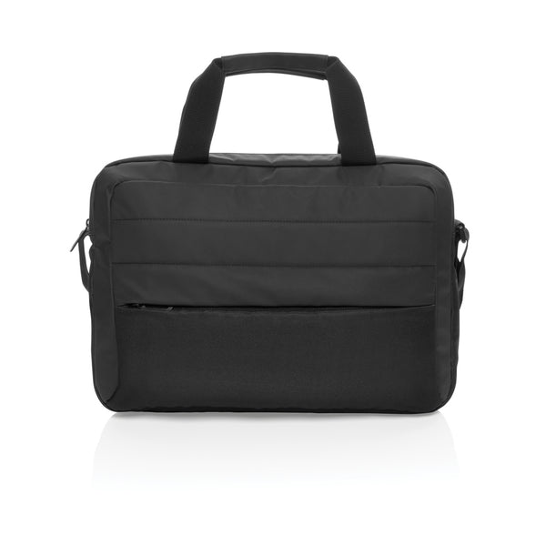 Carica l&#39;immagine nel visualizzatore di Gallery, borse porta PC e documenti personalizzate in rpet, rpet colore nero_nero 121744939 DET09
