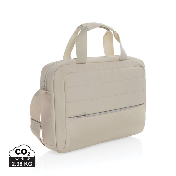 Carica l&#39;immagine nel visualizzatore di Gallery, borse porta PC e documenti personalizzate in rpet, rpet colore beige_naturale 121744939 DET09
