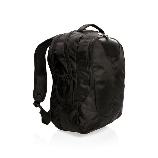 zaini porta PC e da lavoro personalizzati in poliestere, pu colore nero_nero 121745918 VAR01