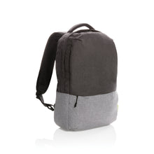 Carica l&#39;immagine nel visualizzatore di Gallery, zaini porta PC e da lavoro da personalizzare in rpet, poliestere colore grigio_grigio 121747729 DET02
