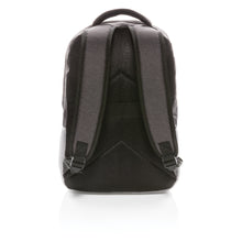 Carica l&#39;immagine nel visualizzatore di Gallery, zaini porta PC e da lavoro da personalizzare in rpet, poliestere colore grigio_grigio 121747729 DET05
