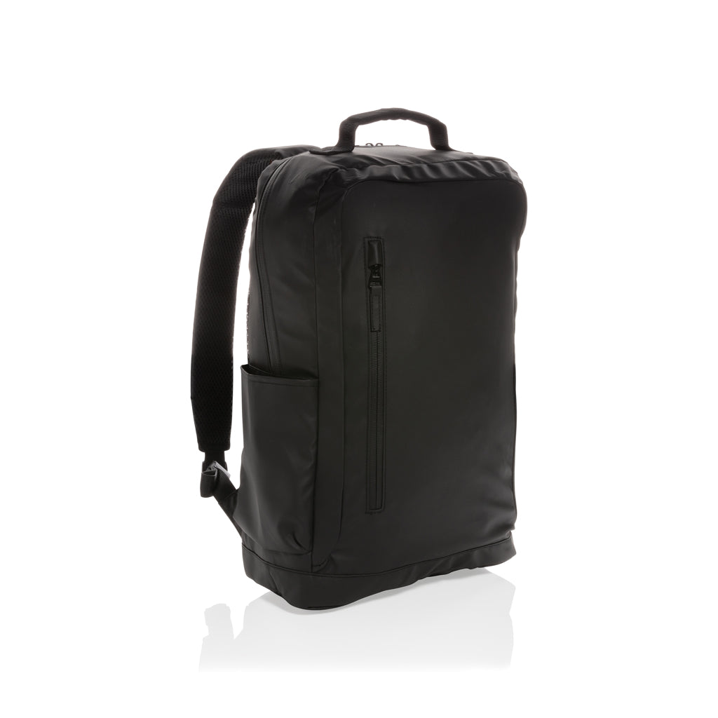 zaini porta PC personalizzati in poliestere, poliestere colore nero_nero 121747730 VAR01