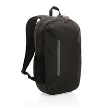 Carica l&#39;immagine nel visualizzatore di Gallery, zaini porta PC e da lavoro personalizzati in rpet, rpet colore nero_nero 121747734 DET09
