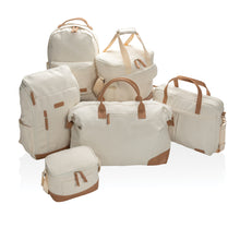 Carica l&#39;immagine nel visualizzatore di Gallery, zaini porta PC da personalizzare in cotone riciclato, pu colore off-white_bianco 121747739 DET09

