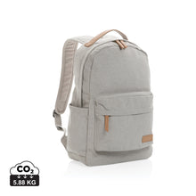 Carica l&#39;immagine nel visualizzatore di Gallery, zaini porta PC da personalizzare in cotone riciclato, pu colore grigio_grigio 121747739 DET01
